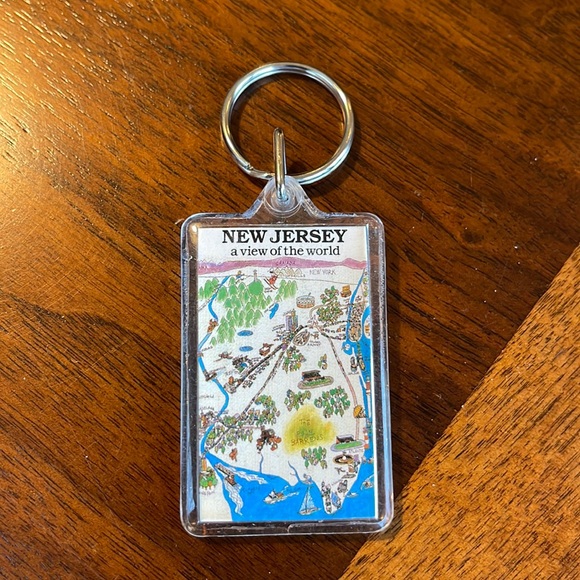 Other New Jersey State Keychain A View Of The World Poshmark